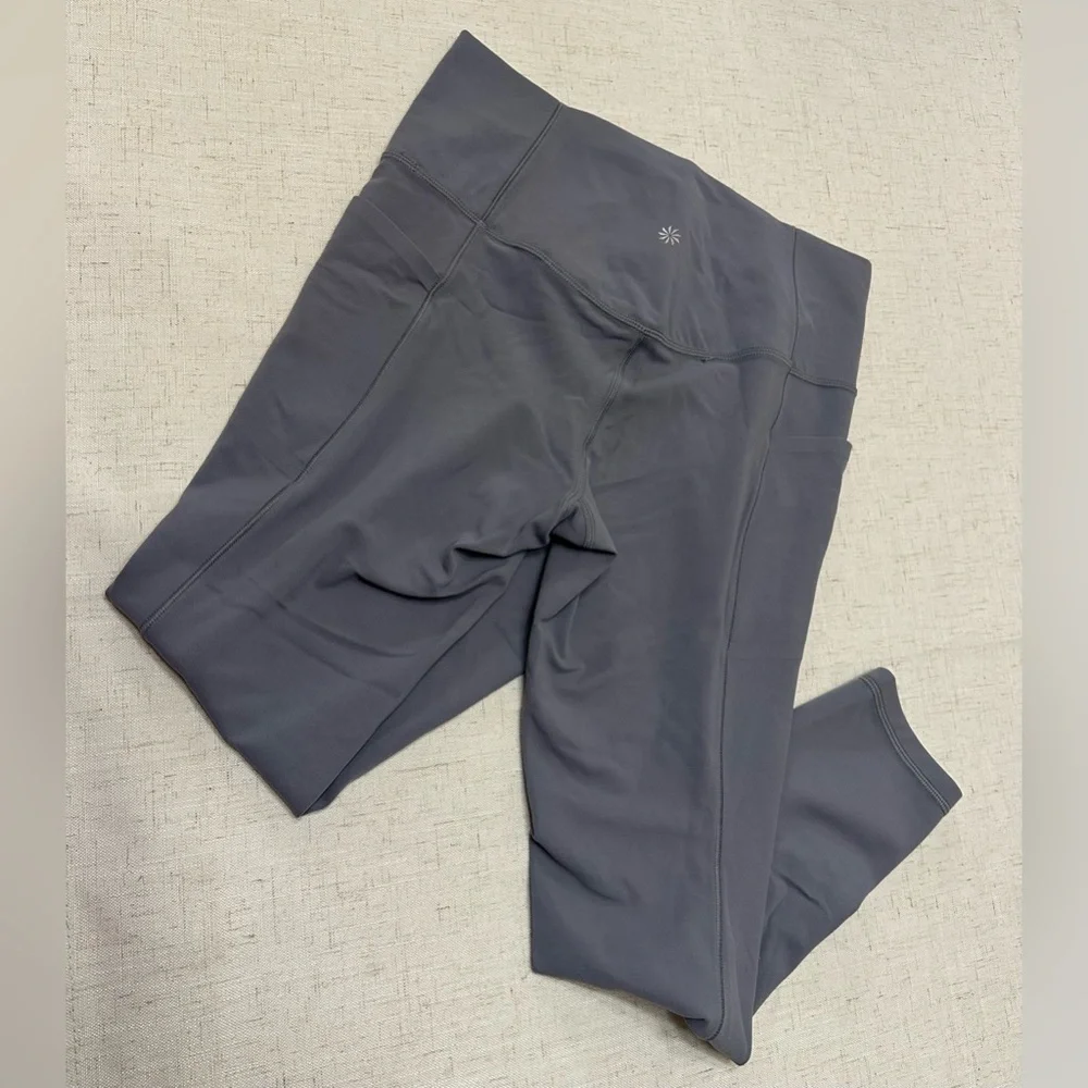 Athleta Gray Leggings - Picture 3 of 9